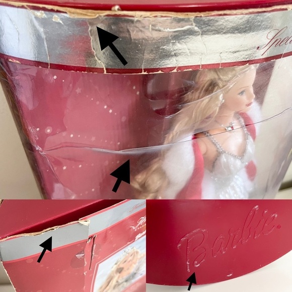 Mattel Holiday Celebration Barbie 2001 Special Edition Collectible Barbie - Picture 6 of 16